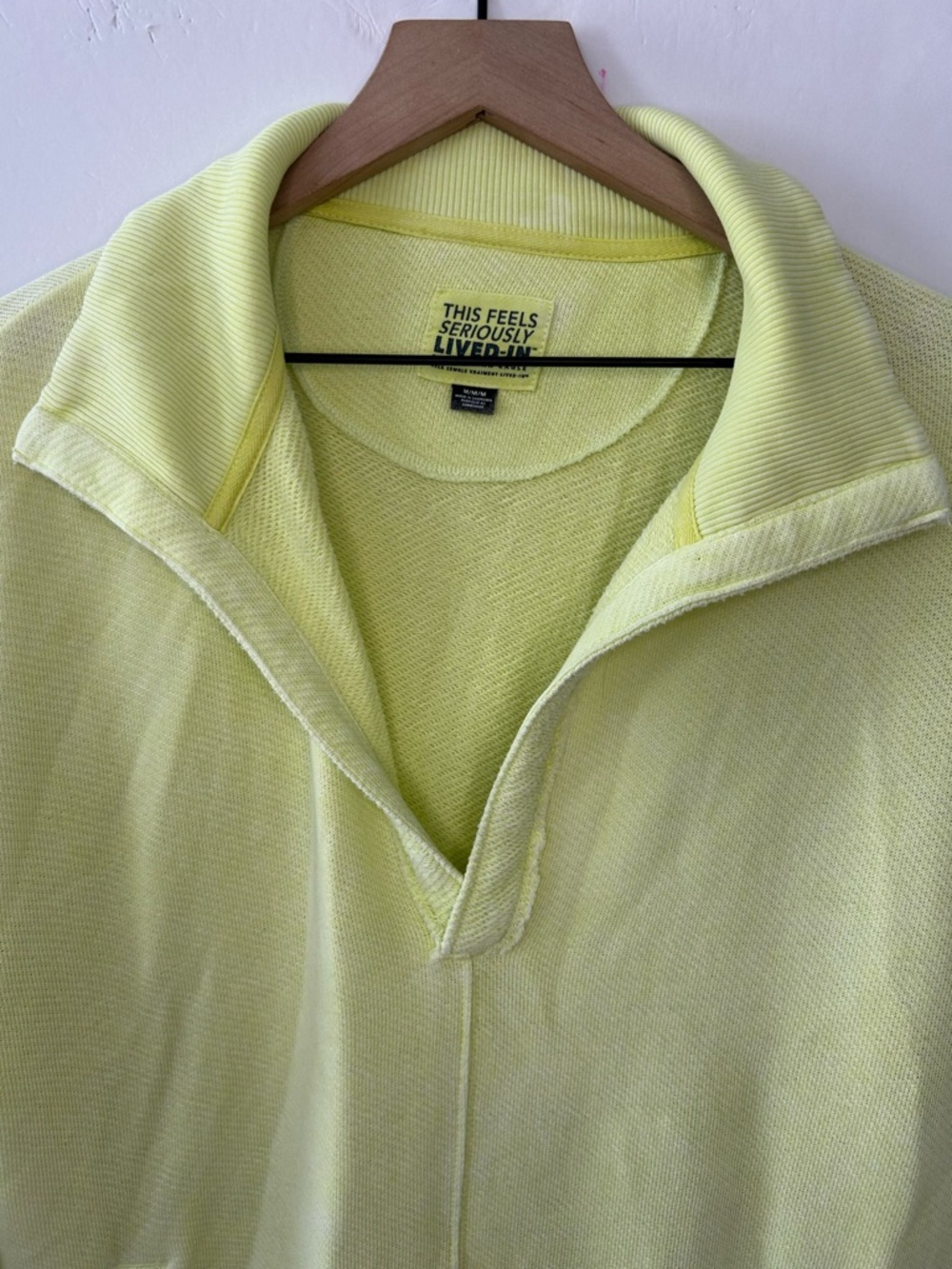 American Eagle Neon This Feels Seriously Lived In Oversized Sweatshirt, Medium - Picture 5 of 10